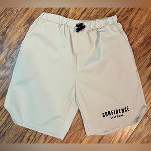 SHEIN Youth Tan Pull-On Shorts with Pockets Size 10Y